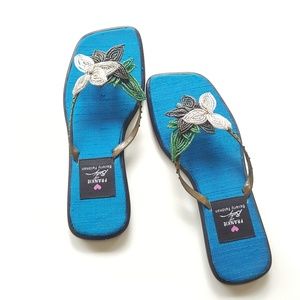 FRANKIE and BABY Beverly Feldman Thong Sandals
